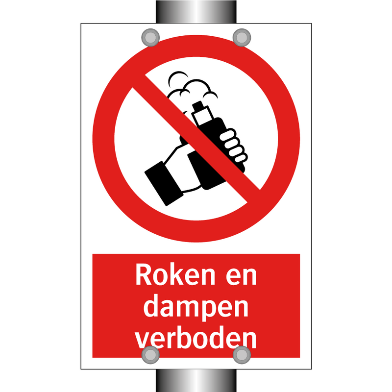Roken en dampen verboden