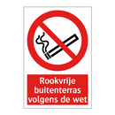 Rookvrije buitenterras volgens de wet