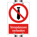 Stropdassen verboden