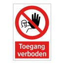 Toegang verboden