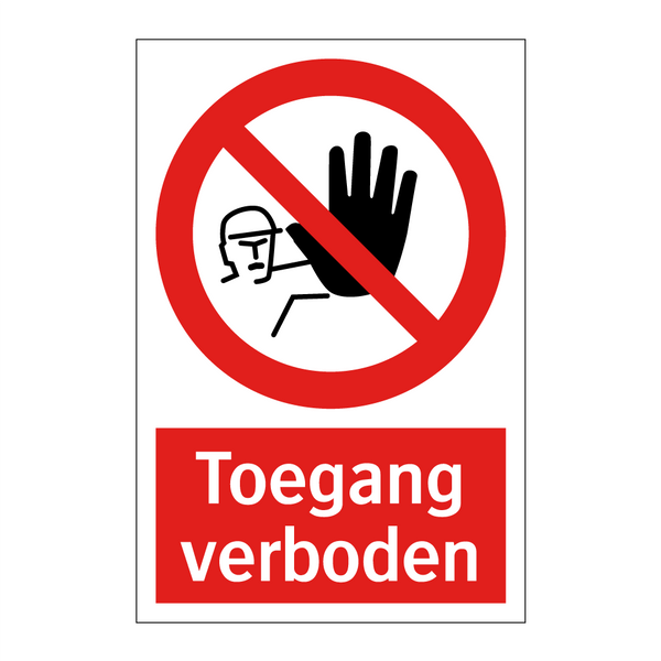 Toegang verboden