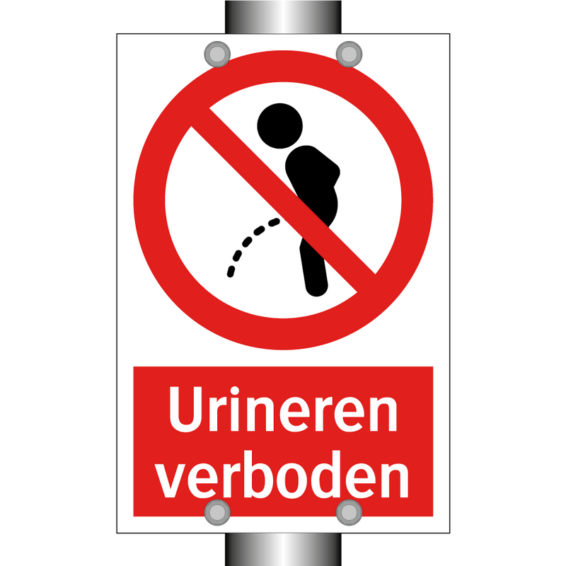 Urineren verboden