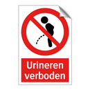 Urineren verboden