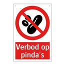 Verbod op pinda's