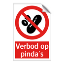 Verbod op pinda's
