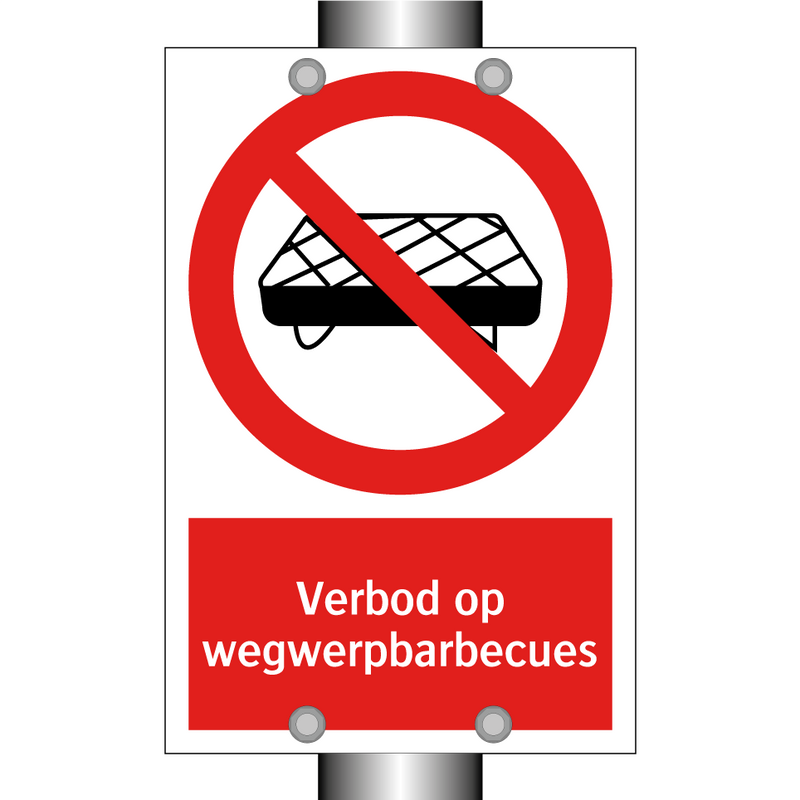 Verbod op wegwerpbarbecues