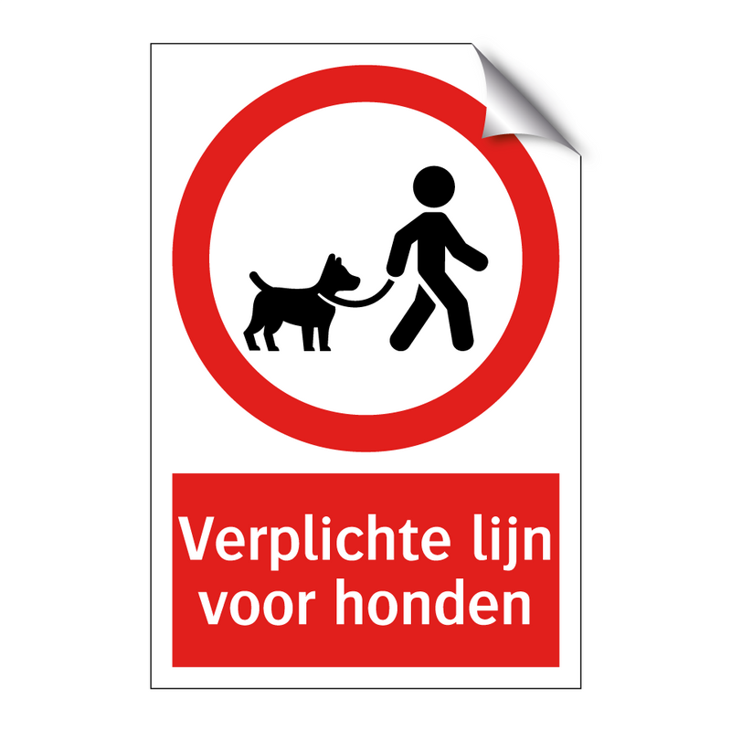 Verplichte lijn voor honden
