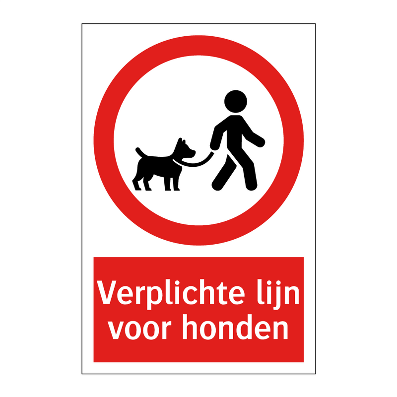 Verplichte lijn voor honden