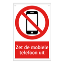 Zet de mobiele telefoon uit