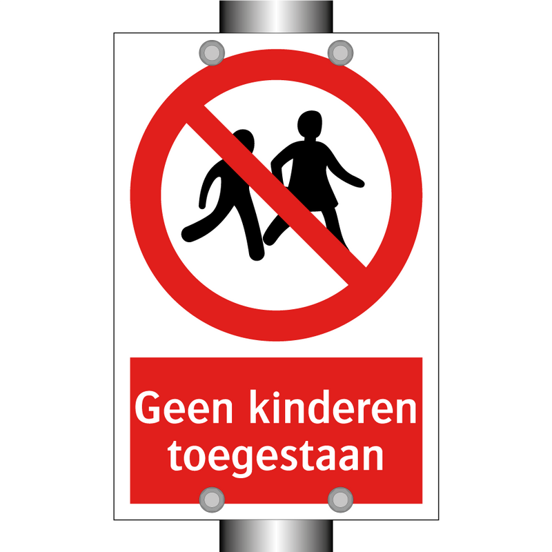 Geen kinderen toegestaan