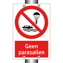 Geen parasailen