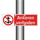 Ankeren verboden