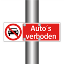 Auto's verboden