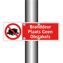 Branddeur Plaats Geen Obstakels