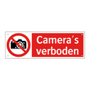 Camera's verboden