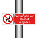 Consumptie van alcohol verboden