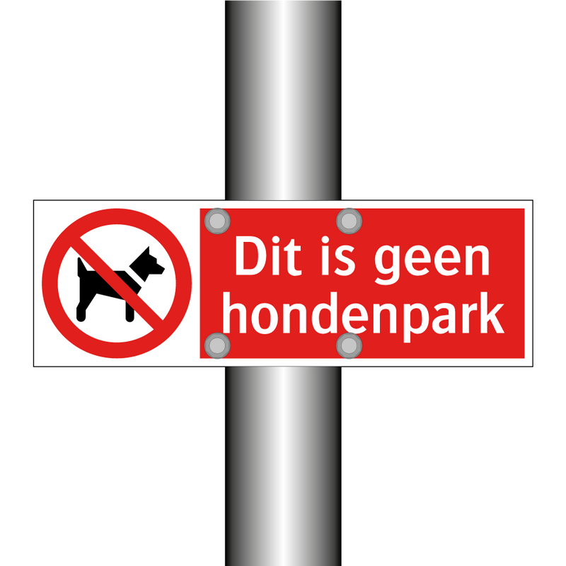 Dit is geen hondenpark