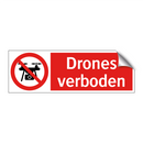 Drones verboden
