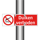 Duiken verboden