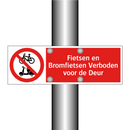 Fietsen en Bromfietsen Verboden voor de Deur