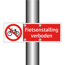 Fietsenstalling verboden