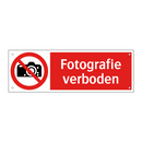 Fotografie verboden