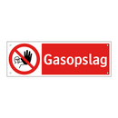 Gasopslag
