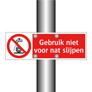 Gebruik niet voor nat slijpen