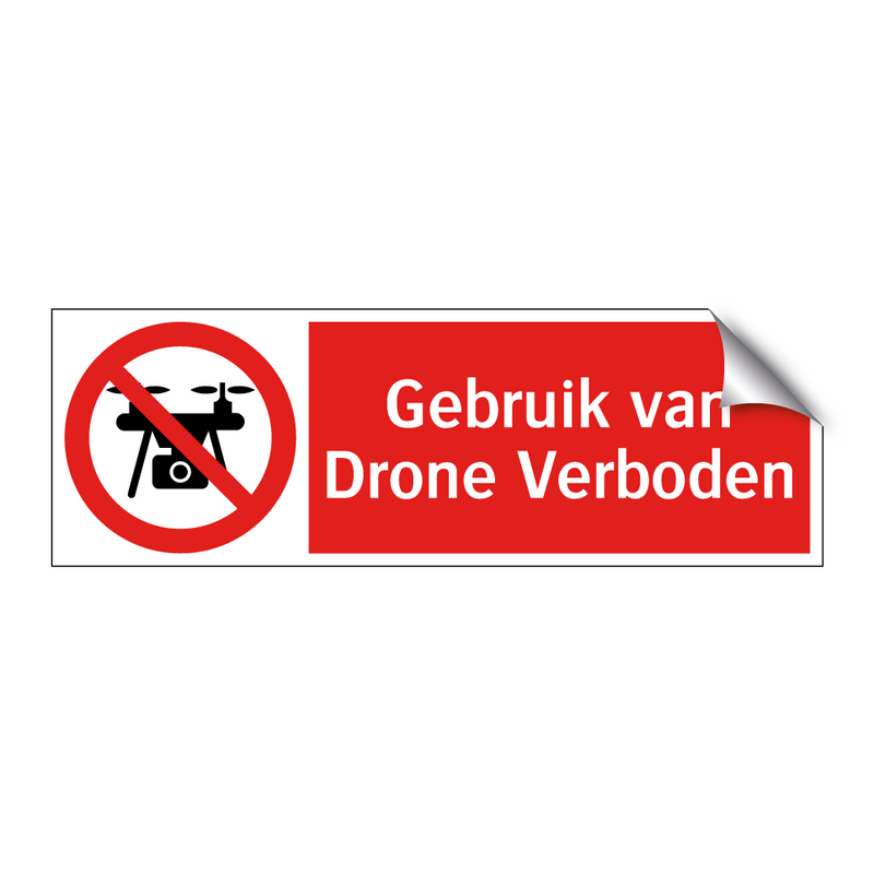Gebruik van Drone Verboden