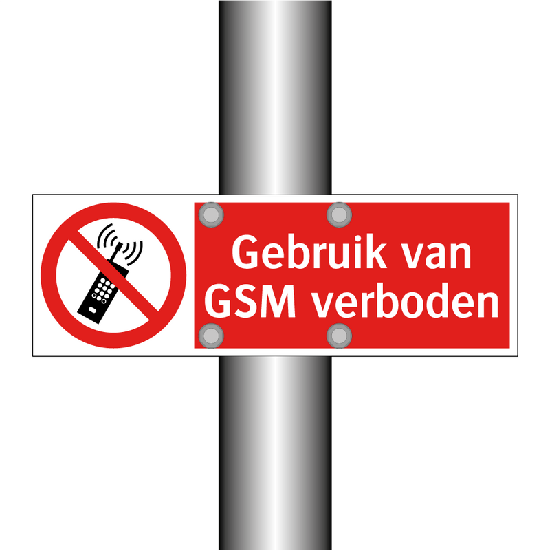 Gebruik van GSM verboden