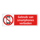 Gebruik van smartphones verboden
