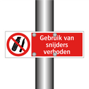 Gebruik van snijders verboden
