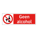 Geen alcohol
