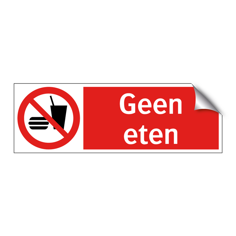 Geen eten