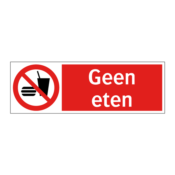 Geen eten
