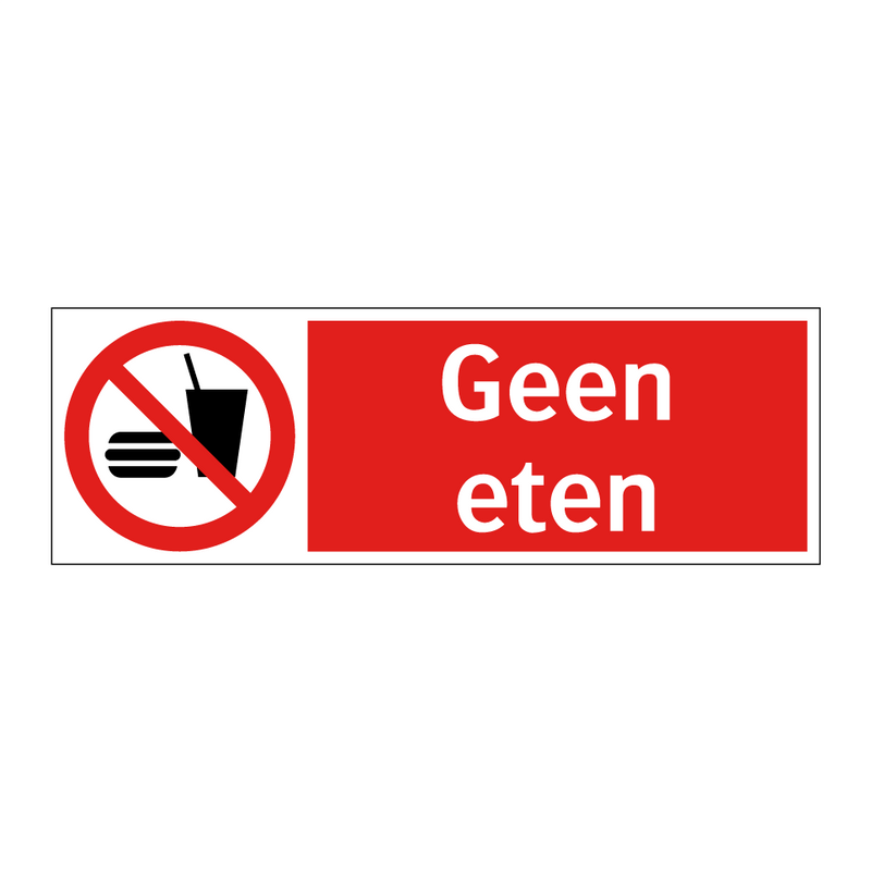Geen eten