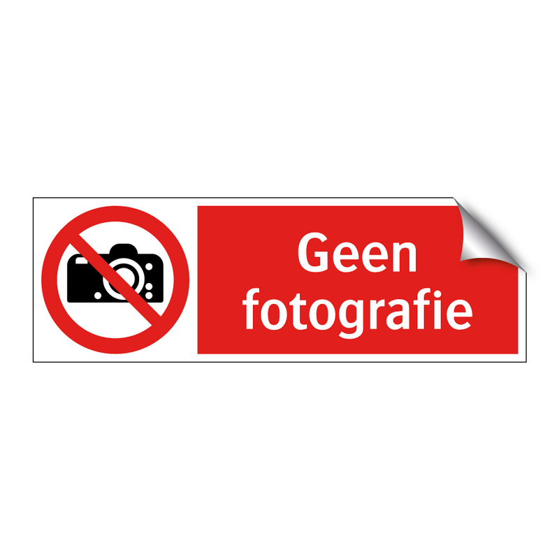 Geen fotografie