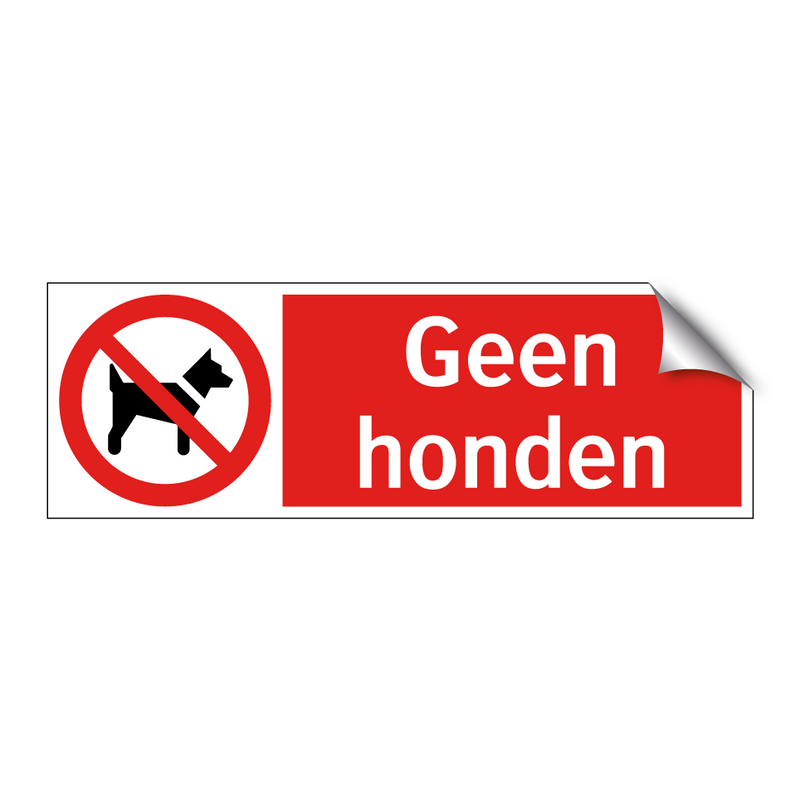 Geen honden