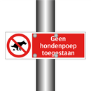 Geen hondenpoep toegestaan