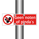 Geen noten of pinda's