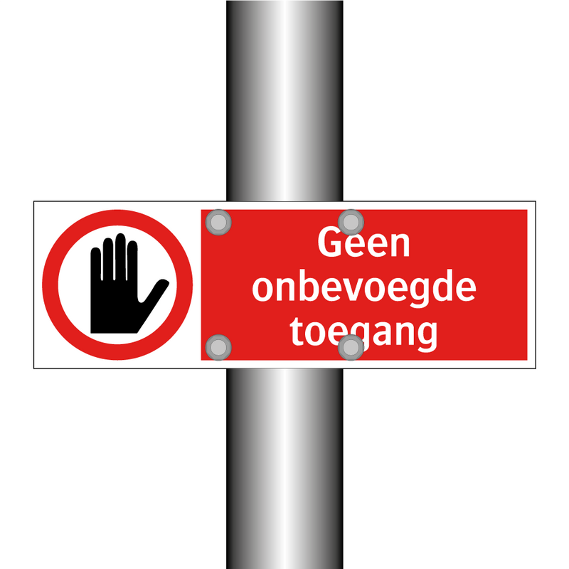 Geen onbevoegde toegang