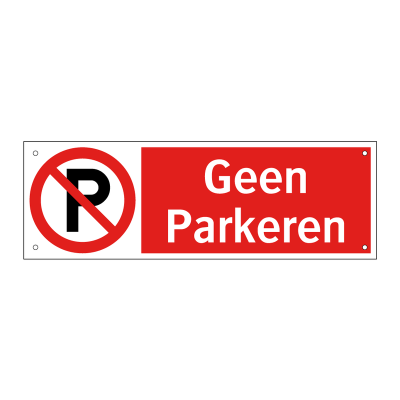 Geen Parkeren