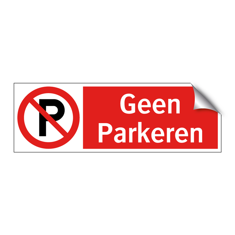 Geen Parkeren