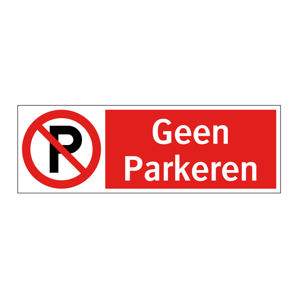 Geen Parkeren