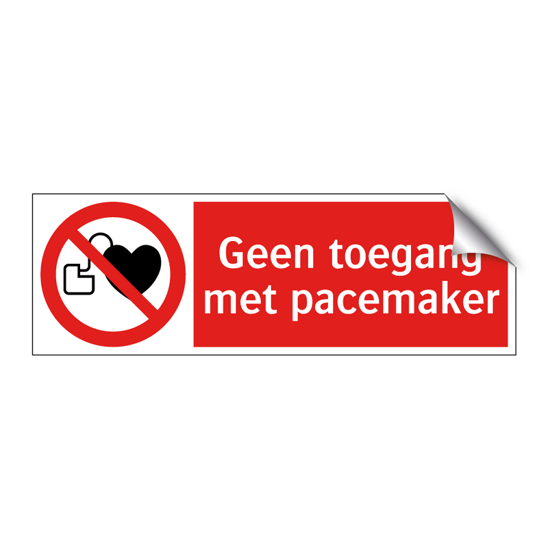 Geen toegang met pacemaker