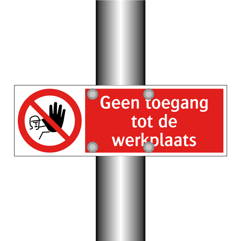 Geen toegang tot de werkplaats