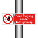 Geen toegang zonder toestemming