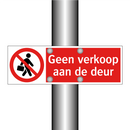 Geen verkoop aan de deur