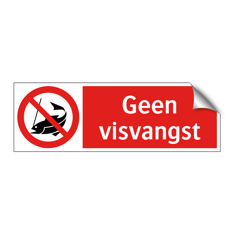Geen visvangst
