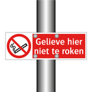Gelieve hier niet te roken